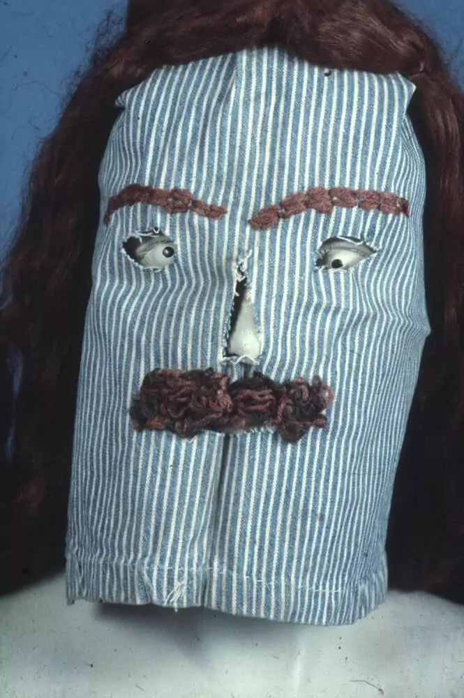 Masque traditionnel irlandais d'Halloween @National Museum of Ireland