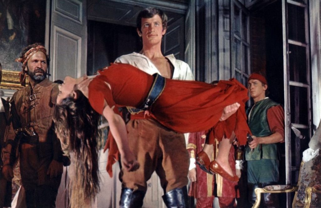 Jean-Paul Belmondo dans le film "Cartouche" en 1962