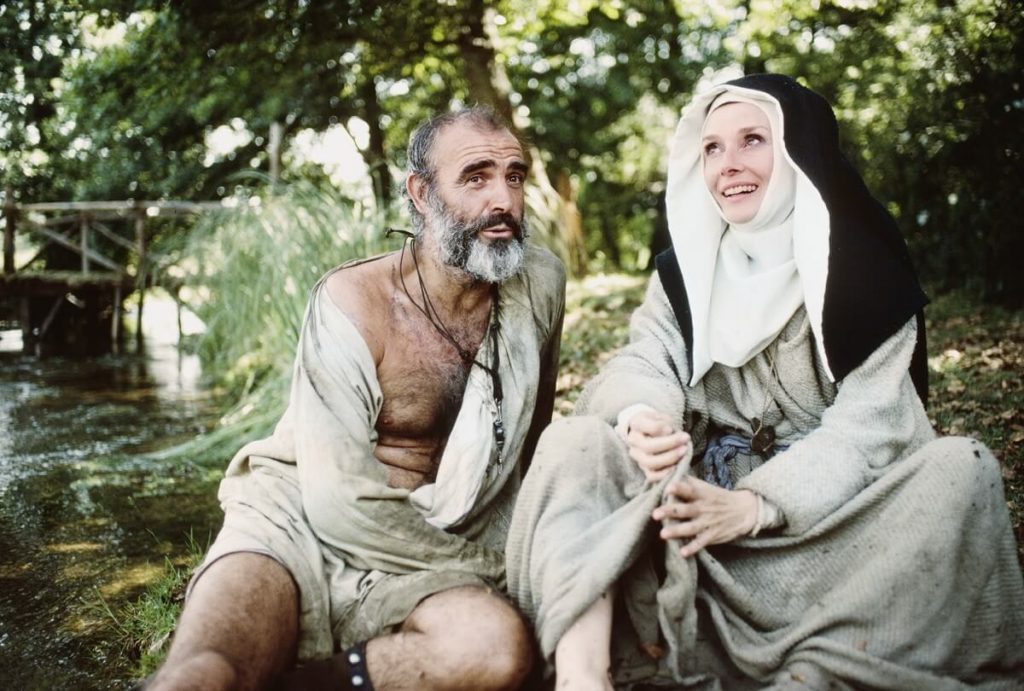 Sean Connery et Audrey Hepburn dans "La rose et la flèche"