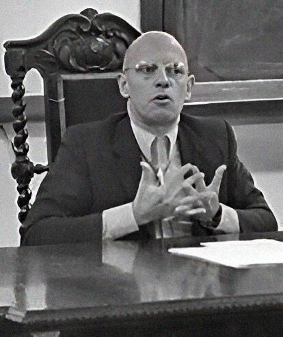 Michel Foucault en 1974.