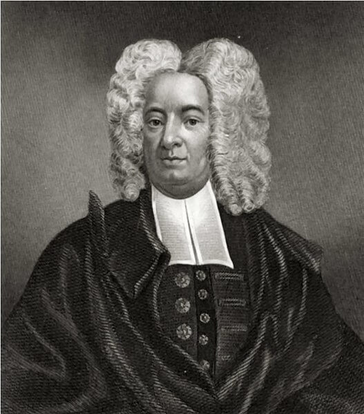 Portrait du pasteur puritain Cotton Mather (environ 1700)