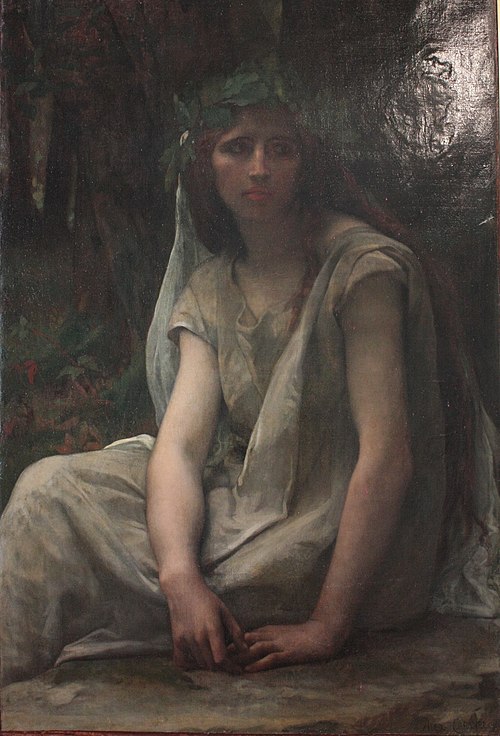 "La druidesse", huile sur toile d'Alexandre Cabanel (1868)