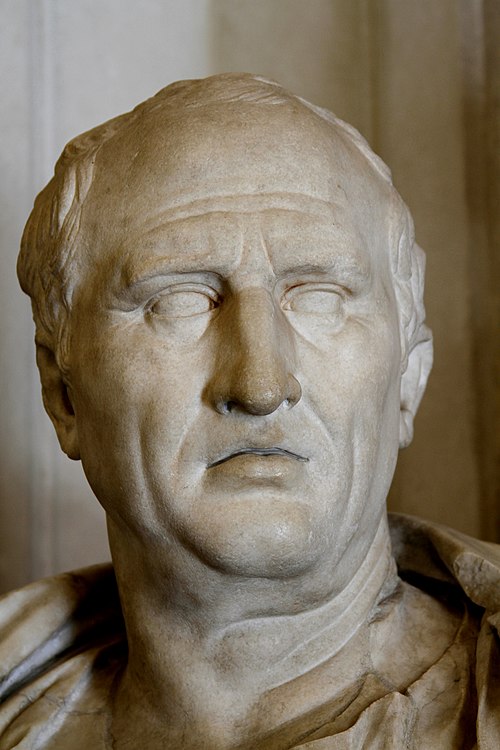 Buste de Ciceron (Musée du Capitole, Rome)