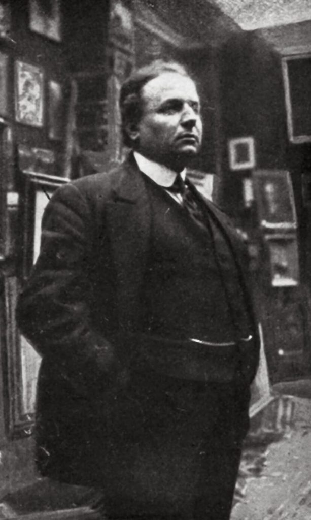Photographie de l'antiquaire italien Alfredo Geri