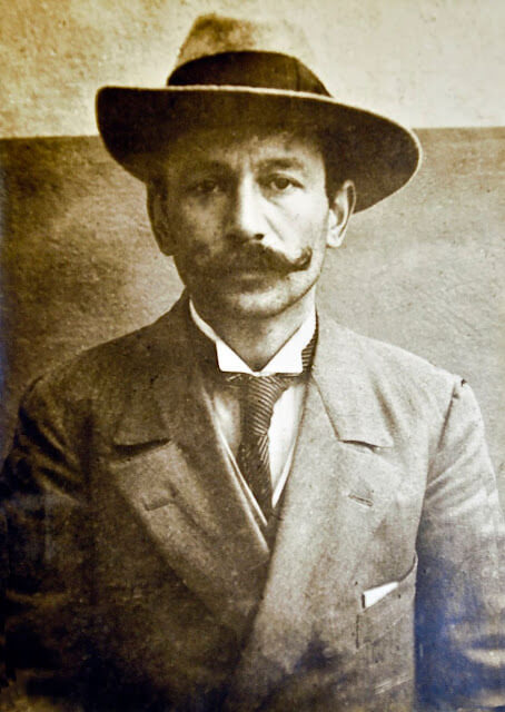 Portrait de Vincenzo Peruggia (autour de 1910)
