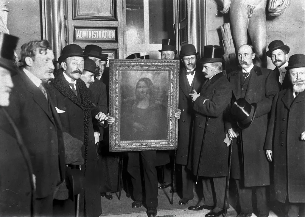 Le retour de la Joconde (4 janvier 1914) @Roger Violett-Getty image