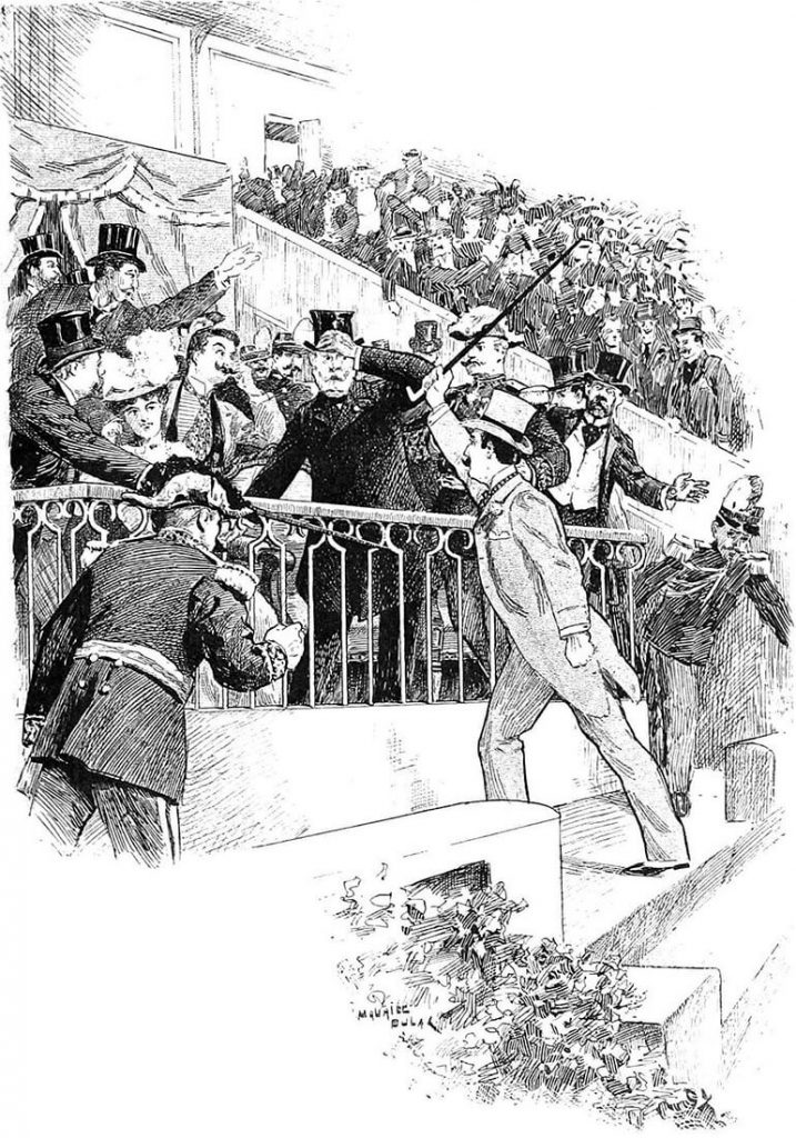 Émile Loubet agressé (Le monde Moderne, 1899)